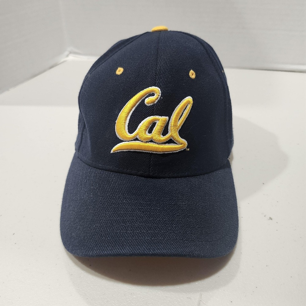 California Golden Bears Hat Cap Fitted Mens Large Blue NCAA Football Zephyr